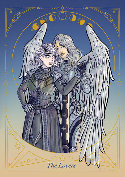 my art for the colours of the gate charity zine! Created in Procreate